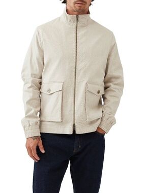 Rodd & Gunn Linen Blend Jacket – Twin Bridges- Natural Beige – Size Large – NWT